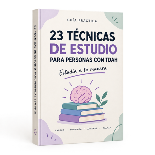 23 técnicas de estudio para personas con TDAH (ebook)